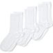 Women's 3-Pack Seamless Toe Solid Crew Socks, Front