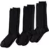 Women's 3-Pack Seamless Toe Solid Trouser Socks, Front