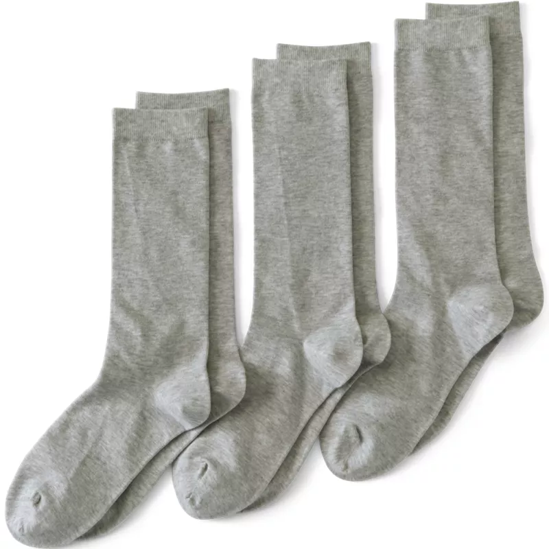 Women's 3-Pack Everyday Basic Trouser Socks, Front