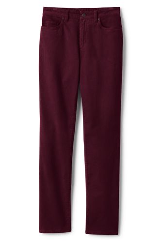 burgundy cord jeans