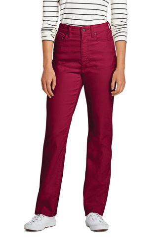 corduroy straight leg jeans