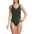 Women's SlenderSuit Wrap One Piece Swimsuit, Front