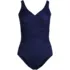 Women's SlenderSuit Wrap One Piece Swimsuit, Front