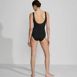 Women's Slender Suit Wrap One Piece Swimsuit, Back