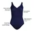Women's SlenderSuit Wrap One Piece Swimsuit, alternative image