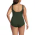 Women's Plus Size New SlenderSuit Wrap One Piece Swimsuit, Back