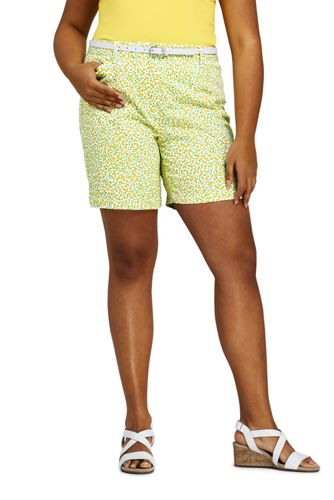 plus size chino shorts