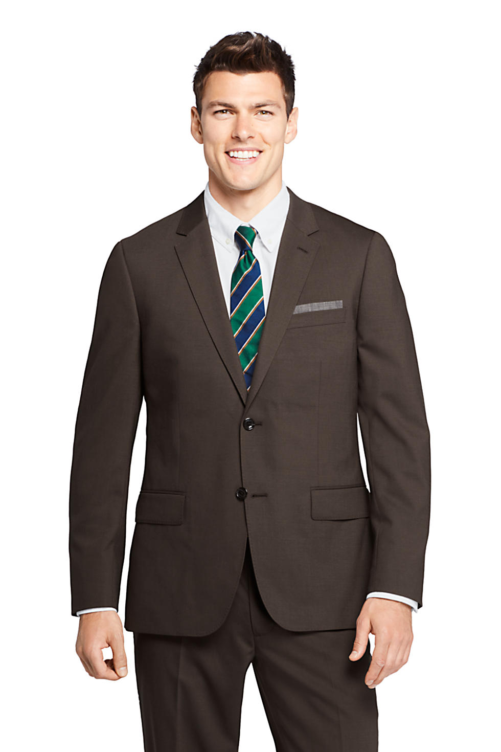 Lands End Men's Tailored Fit Comfort First Year'rounder Suit Jacket (in 3 colors)