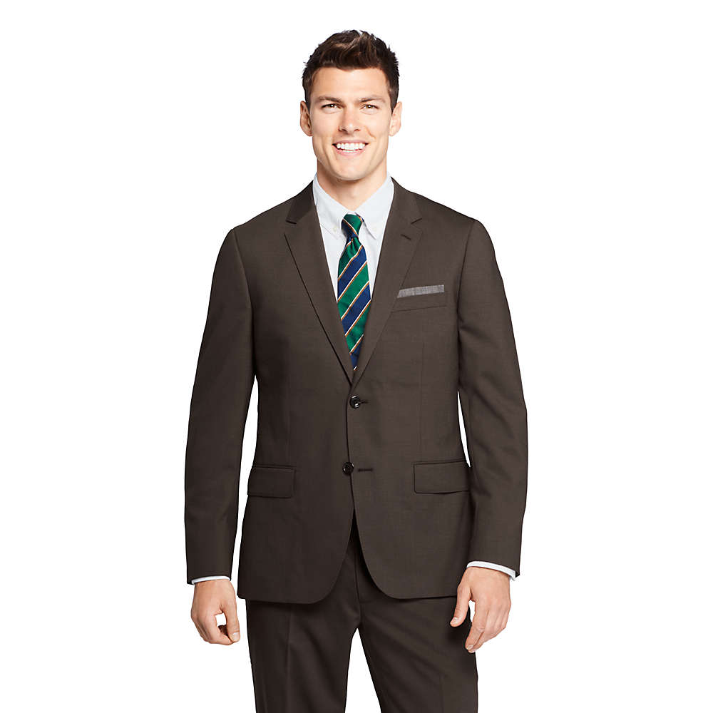 Men's Tailored Fit Comfort First Year'rounder Suit Jacket, Front