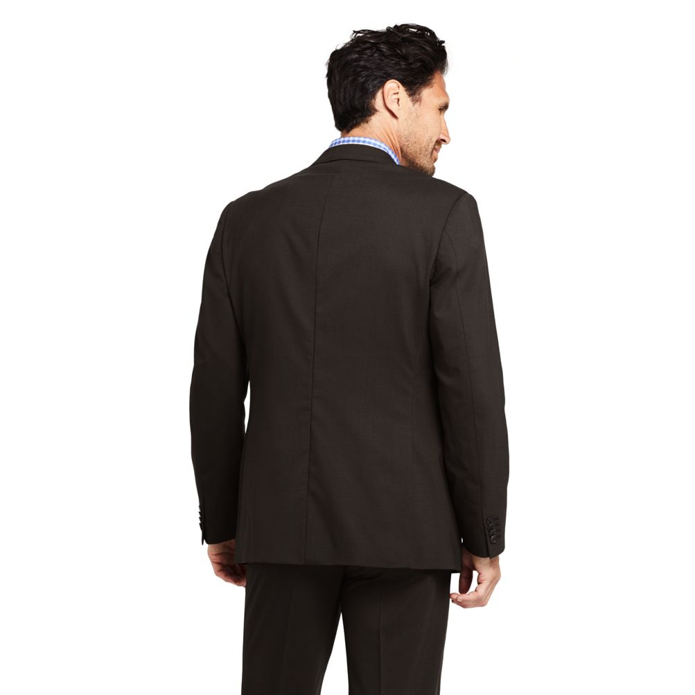 Men's Traditional Fit Comfort-First Year'rounder Wool Suit Jacket