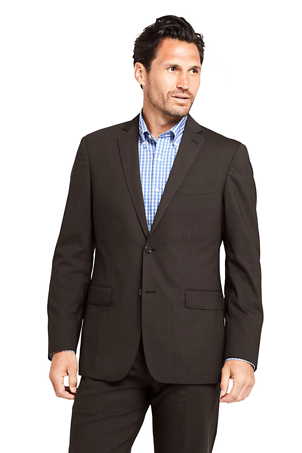Lands End Men's Traditional Fit Comfort-First Year'rounder Suit Jacket (in 3 colors)