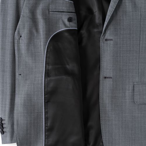 Men's Traditional Fit  Year'rounder Stretch Wool Suit Jacket, alternative image