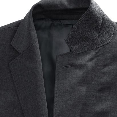 Men's Traditional Fit  Year'rounder Stretch Wool Suit Jacket - image 6