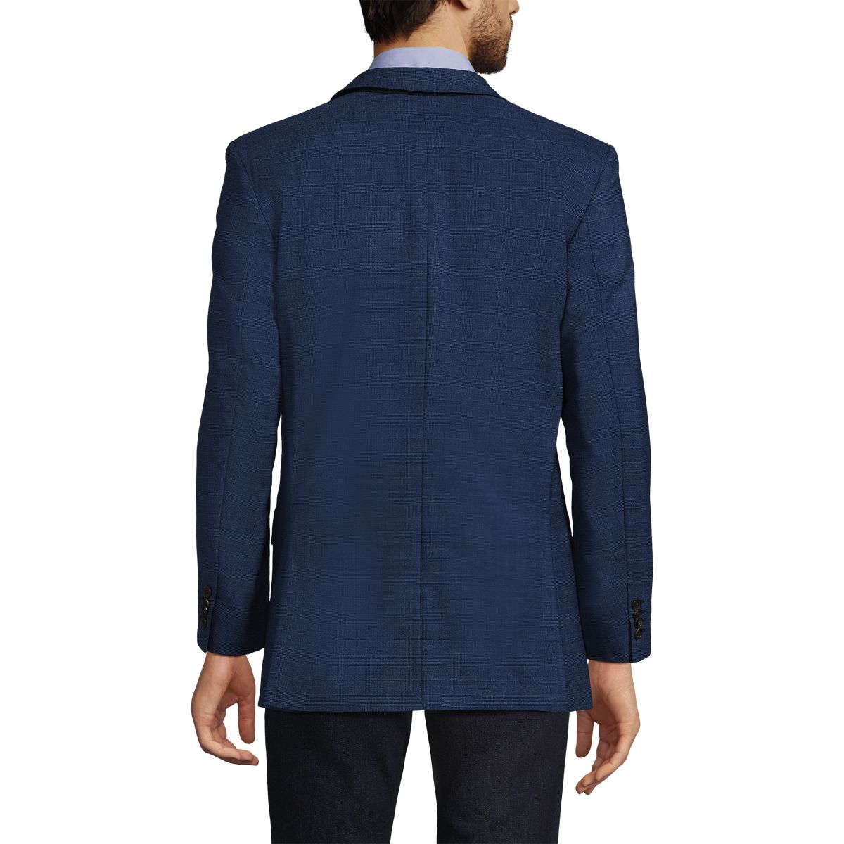 Men's Traditional Fit Comfort-First Year'rounder Wool Suit Jacket