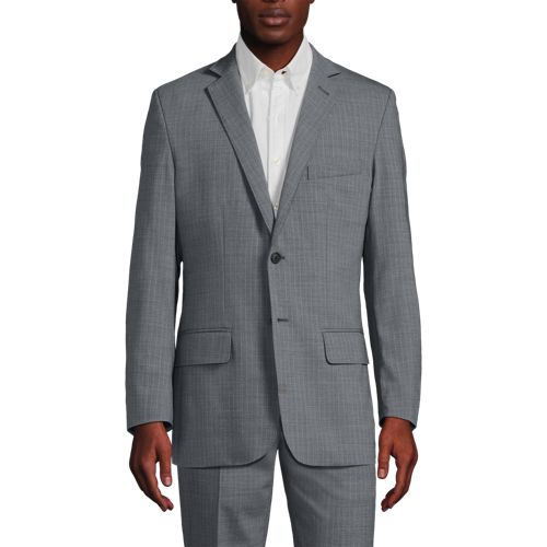 Men's Traditional Fit  Year'rounder Stretch Wool Suit Jacket, Front