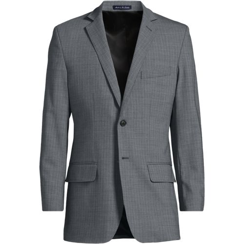 Men's Traditional Fit  Year'rounder Stretch Wool Suit Jacket, Front