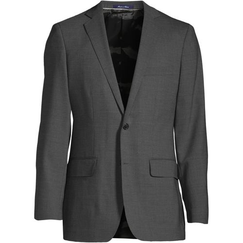 Fashion Jackets Sports Jackets Lands’ End Lands\u2019 End Sports Jacket lilac-light grey flecked casual look 