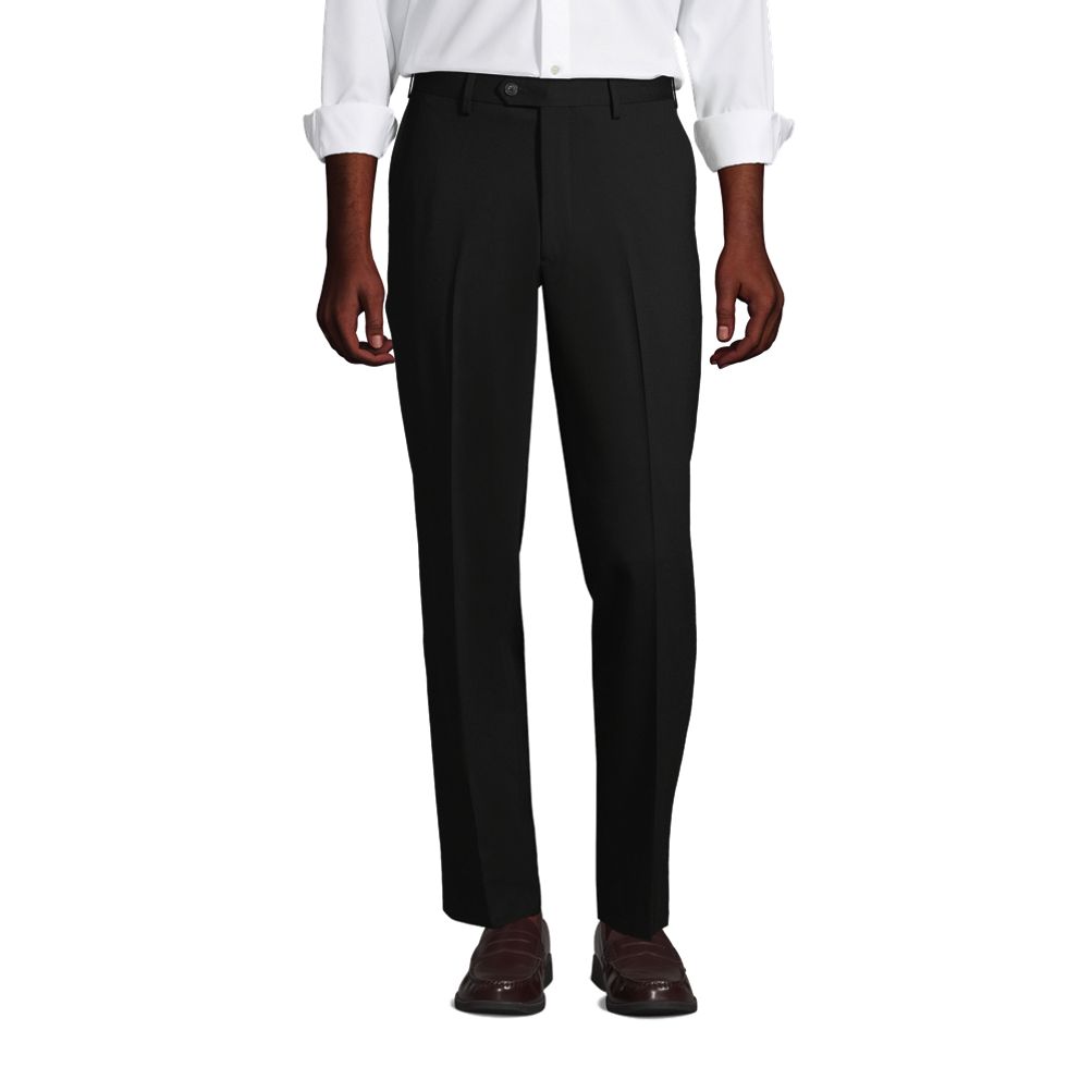 Lands' End Solid Black Dress Pants Size 14 - 76% off