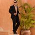 Men's Traditional Fit Year'rounder Stretch Wool Dress Pants, alternative image
