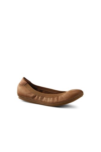 tan ballet pumps