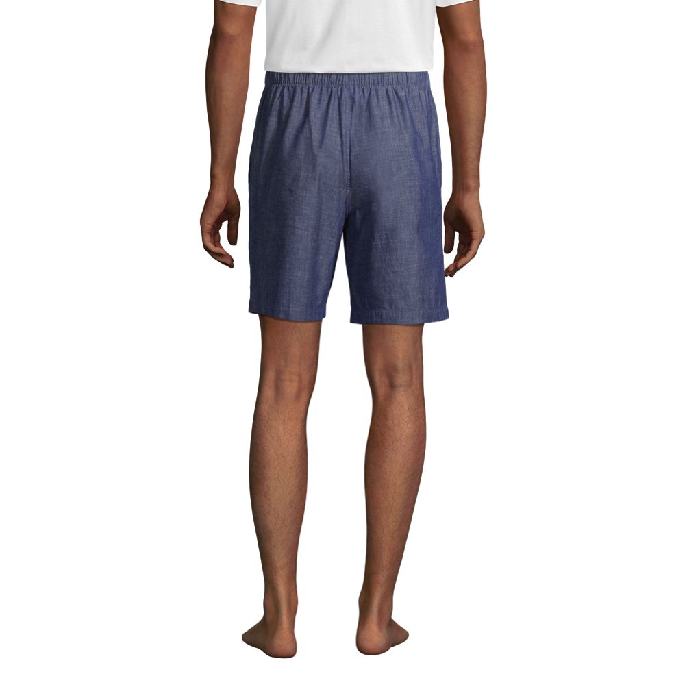 Men s Poplin Pajama Shorts Lands End