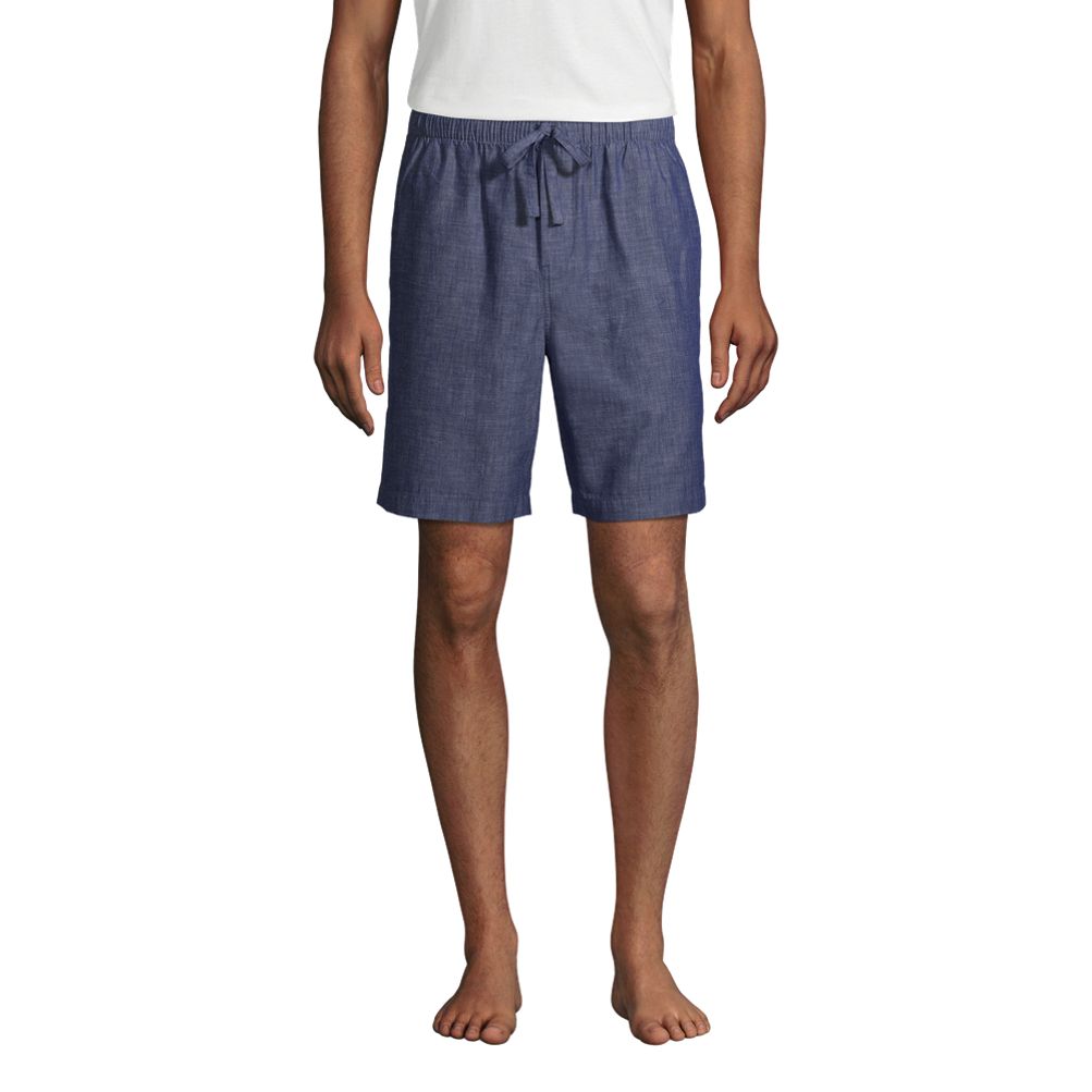 Mens poplin sleep online shorts