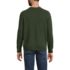 Men's Long Sleeve Lambswool Crewneck Sweater, Back