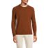 Men's Long Sleeve Lambswool Crewneck Sweater, Front