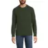 Men's Long Sleeve Lambswool Crewneck Sweater, Front