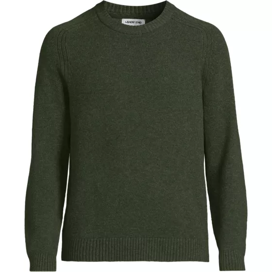Men's Long Sleeve Lambswool Crewneck Sweater - primary