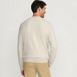 Men's Long Sleeve Lambswool Crewneck Sweater, Back