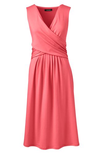 Women's Sleeveless Dress | Jersey Dress | Lands' End