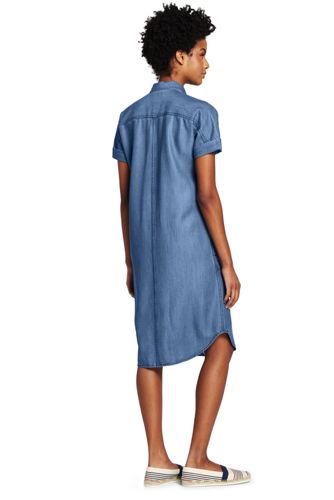 lands end t shirt dress