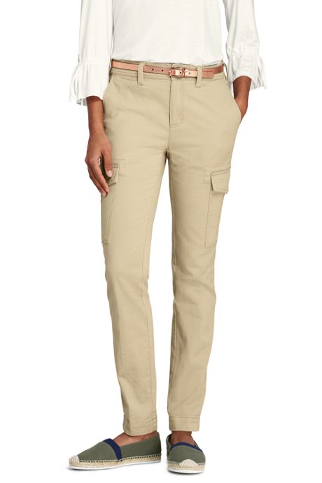 women's mid rise cargo pants