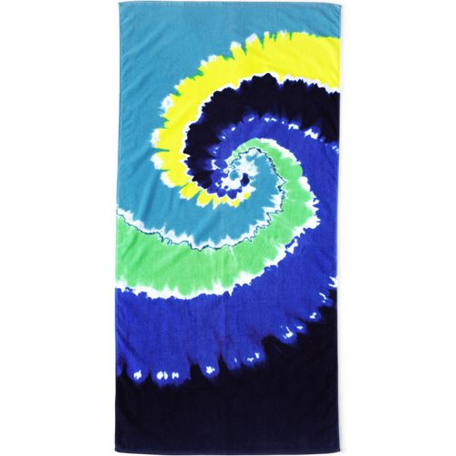 Kids Printed Velour Beach Towel | Lands' End