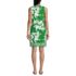 Women's Cotton Jersey Sleeveless Swim Cover-up Dress Print, Back