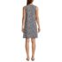 Women's Cotton Jersey Sleeveless Swim Cover-up Dress Print, Back