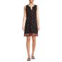 Women's Cotton Jersey Sleeveless Swim Cover-up Dress Print