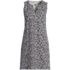 Women's Cotton Jersey Sleeveless Swim Cover-up Dress Print, Front