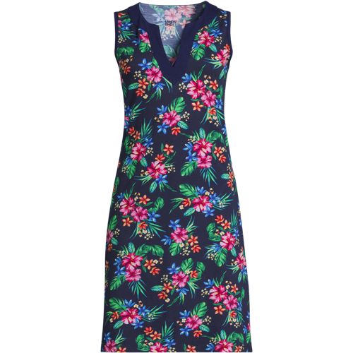 Women's Sleeveless Jersey Coverup Dress Lands' End
