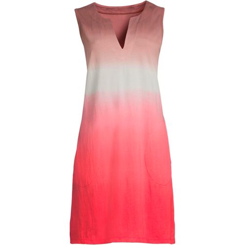 Robe de Plage Sans Manches à Motifs, Femme Stature Standard image number 0