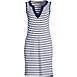 Women's Cotton Jersey Sleeveless Swim Cover-up Dress Print, Front