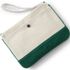 Medium Solid Canvas Zipper Pouch, alternative image