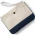 Medium Solid Canvas Zipper Pouch, alternative image