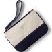 Small Solid Canvas Zipper Pouch, Front