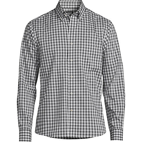 Men's Big and Tall Traditional Fit Comfort-First Shirt with CoolMax - Secondary