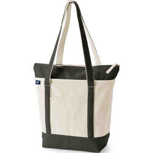 Lands' End, Bags, Lands End Huntress Monogrammed Tote Bag