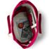 Large 5 Pocket Zip Top Long Handle Canvas Tote Bag, alternative image