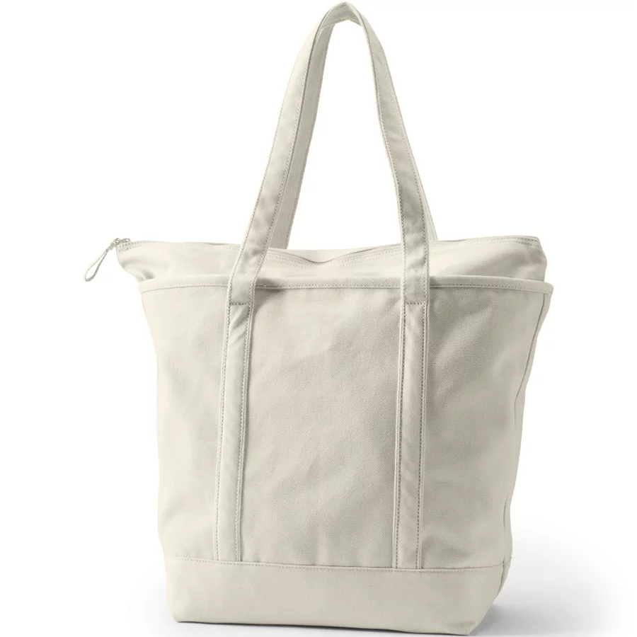 Canvas Pocket Tote view 7