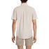 Men's Short Sleeve Seersucker Shirt, Back